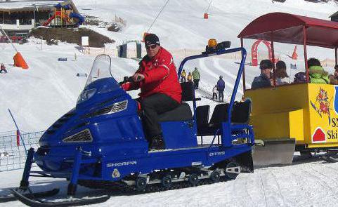 alpina sherpa sniego motociklas 