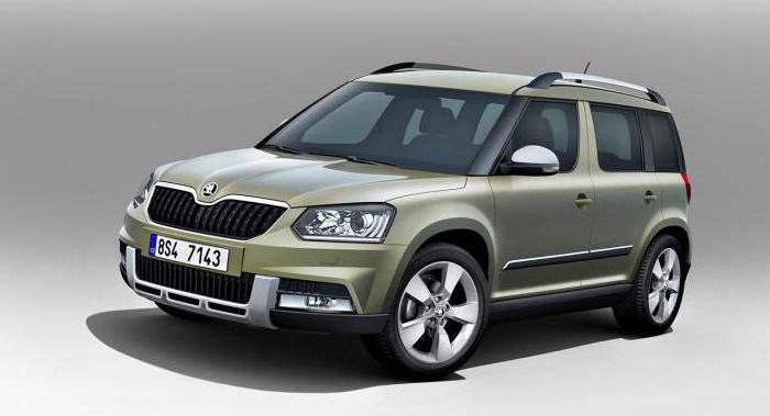 Skoda Yeti picking