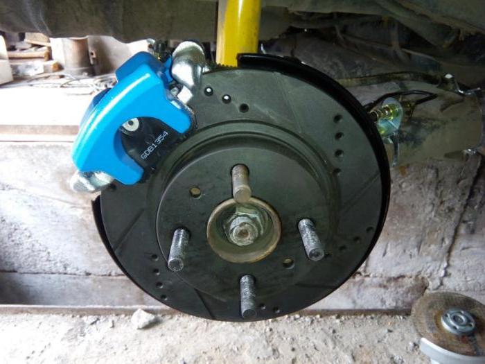 Front brake disc VAZ 2114