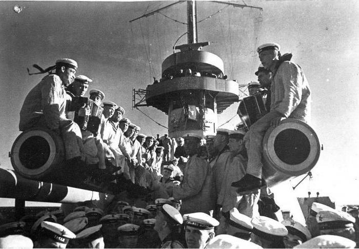 Petropavlovszk csatahajó katonai felszerelése 