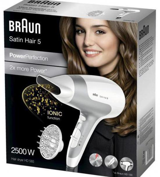 Braun hd 550 satiini hiukset 5 