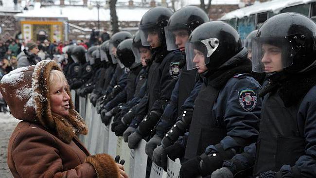 Rusya'da çevik kuvvet polisi günü