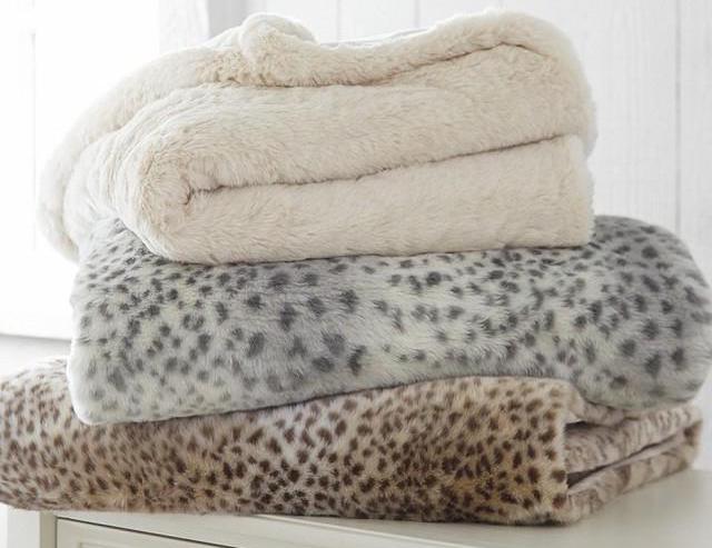 cheap fur blankets