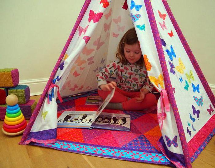 Wigwam pour enfants