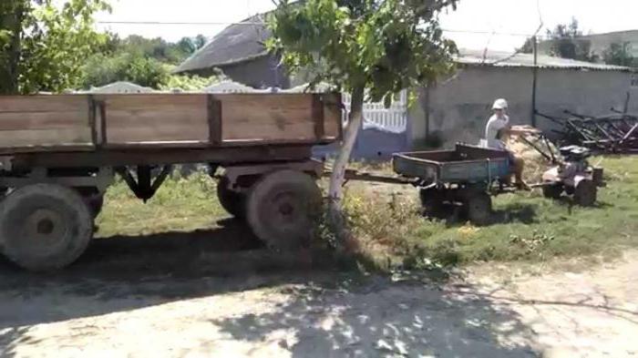 домашно направена от каскада с моторен блок 