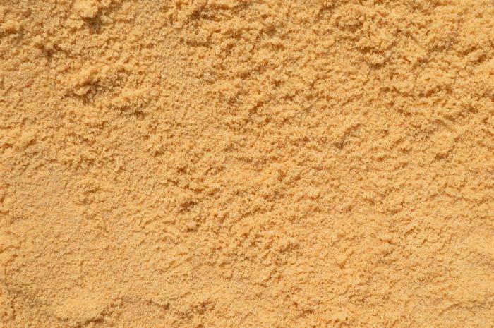 Wie viel Sand wird für 1 Kubikmeter Beton benötigt?