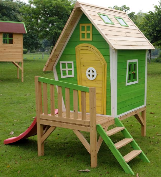 casa in legno per bambini con le proprie mani