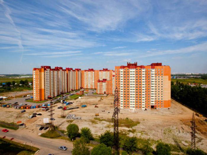 New buildings in St. Petersburg