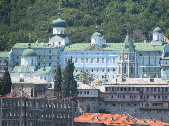 monasteries of holy athos