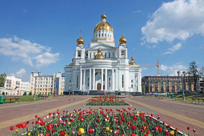 katedralen i Saint Theodore Ushakov Saransk