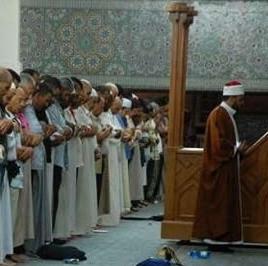 Morning prayer of Muslims