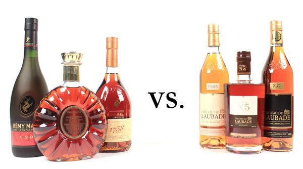 Quelle est la différence entre l'armagnac et le cognac