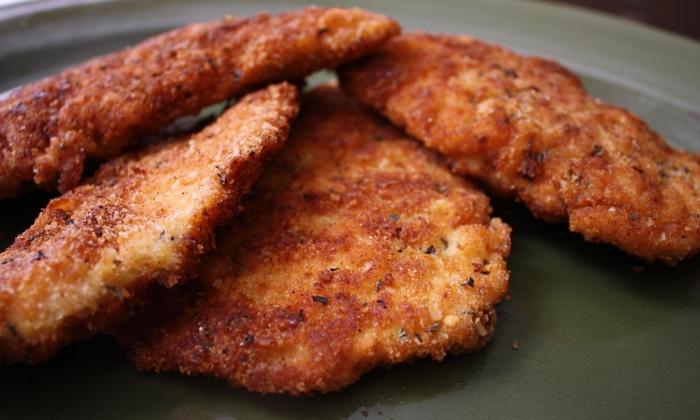 Chuletas de pollo: receta de chuletas de pollo picadas