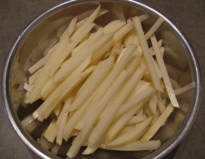 Pommes frites opskrift