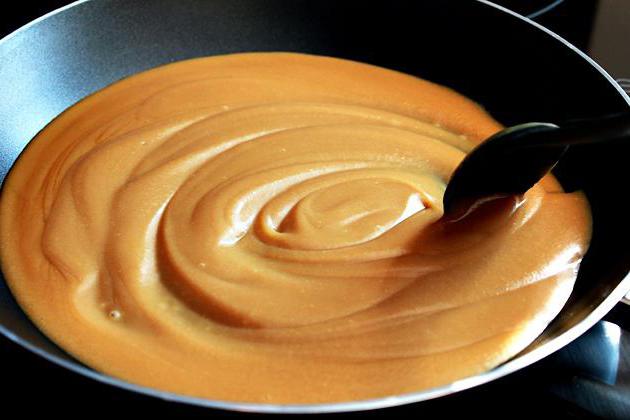 crema al burro e caramello