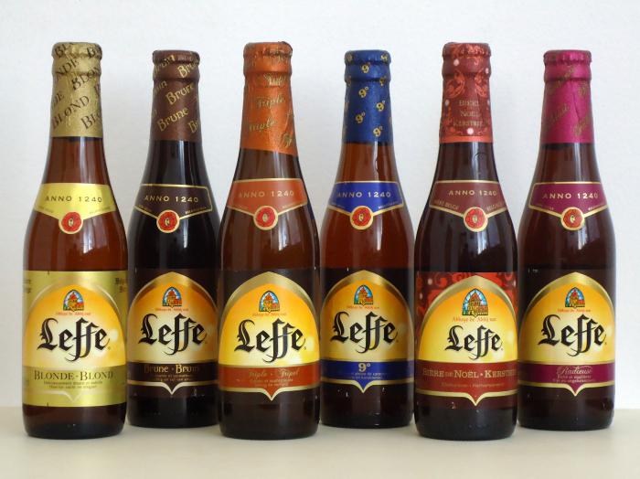 Leffe de cerveja belga