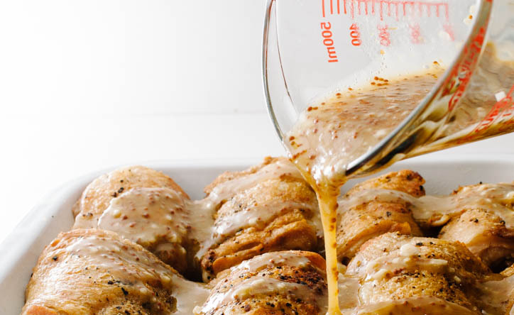 Marinade with mustard