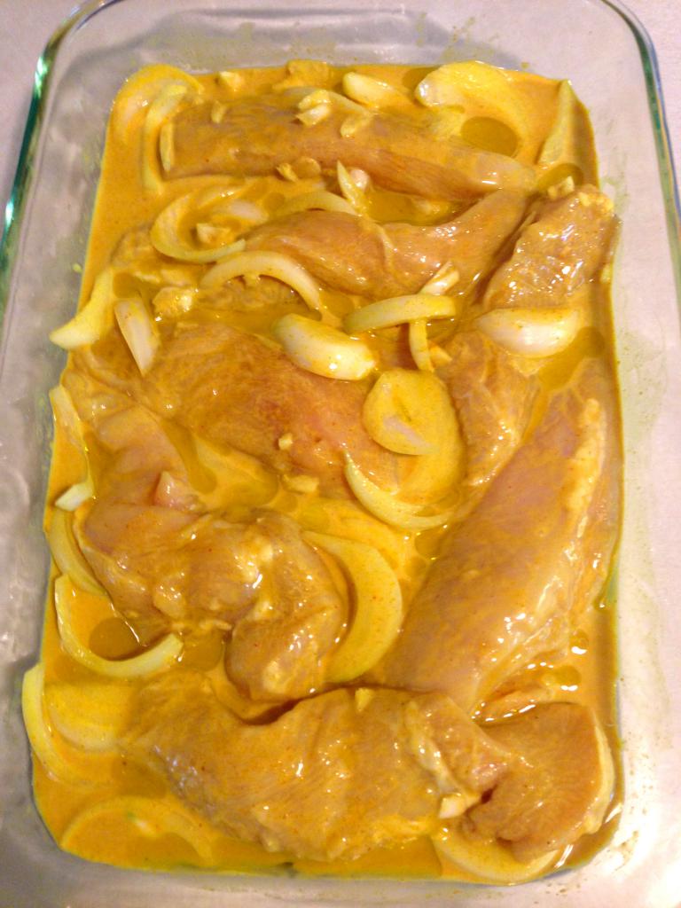 Marinade with onions