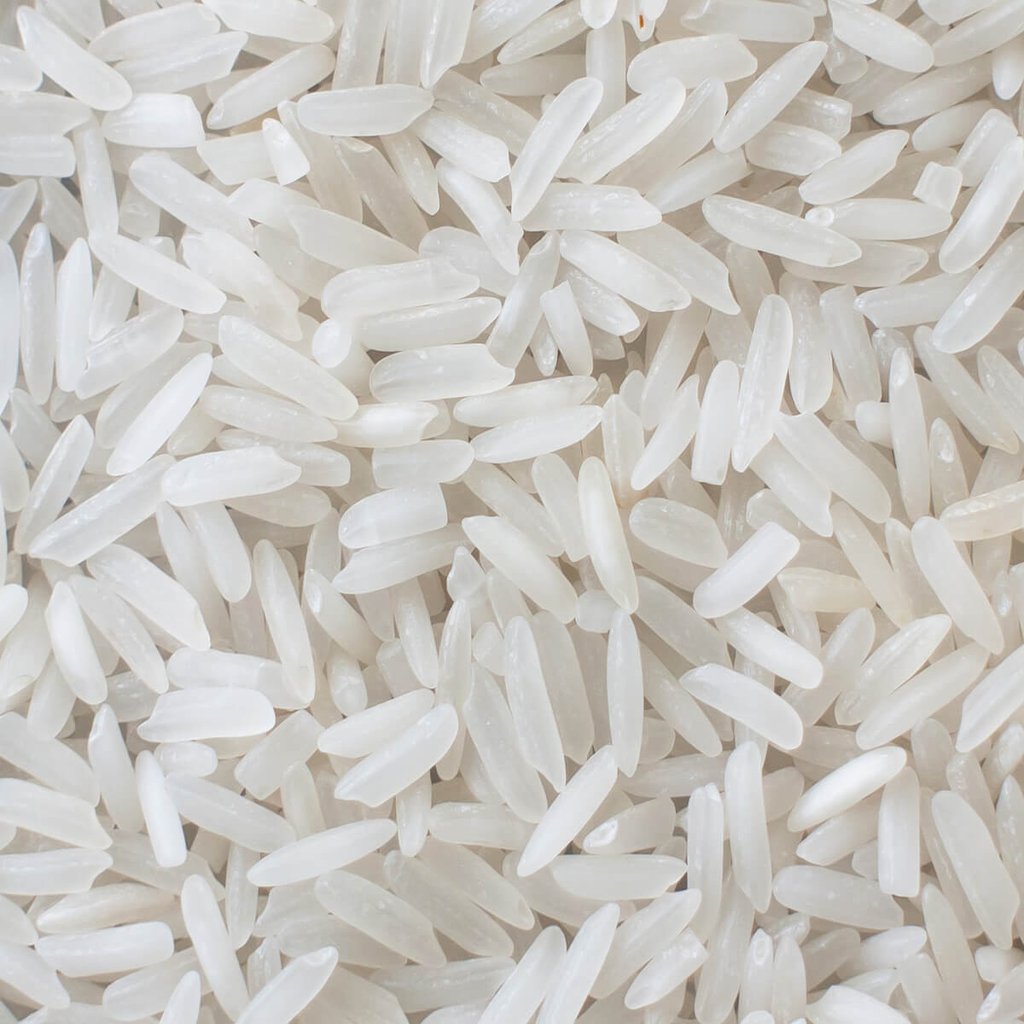 긴 곡물 쌀