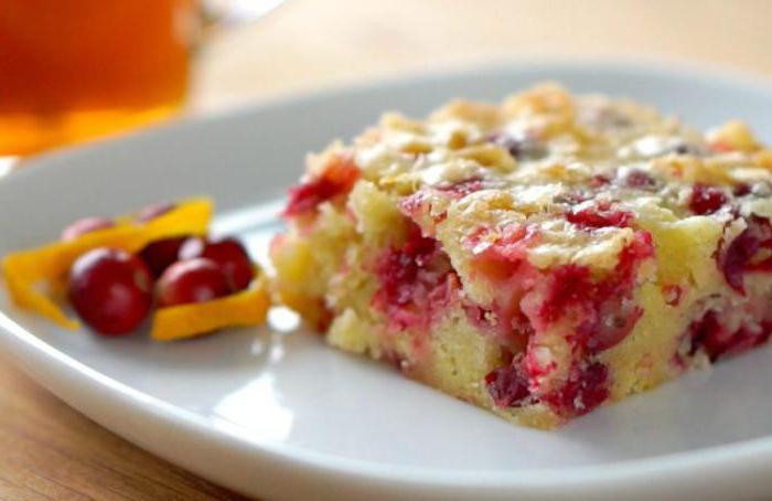  Cranberry pie recipe from Darya Dontsova