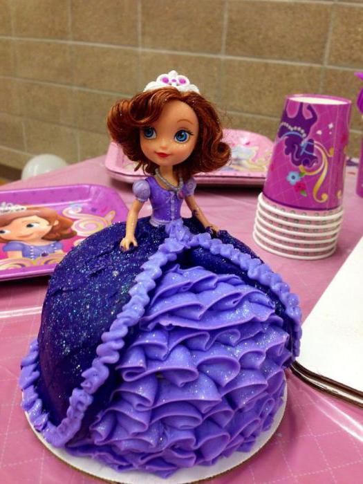 gâteau princesse sofia