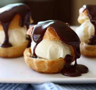 oppskrift på profiteroles med fylling 