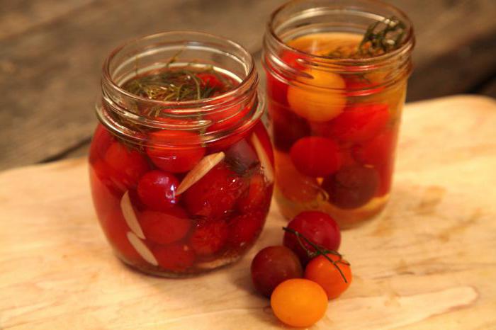 recette de tomates au vinaigre pour 1 litre d'eau