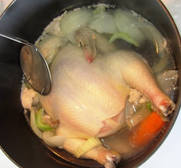 多変量の鶏料理