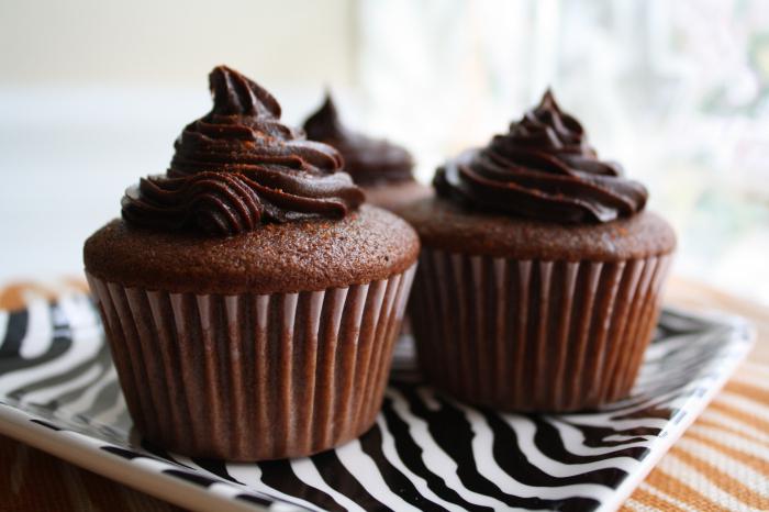cupcakes al cioccolato. ricetta