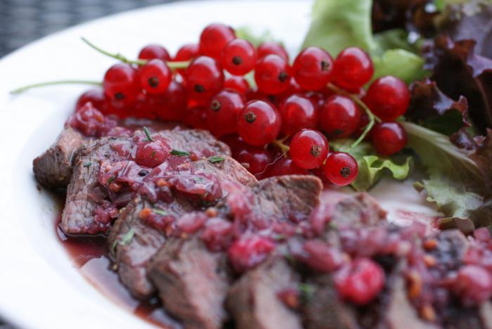 red currant sauce for meat 