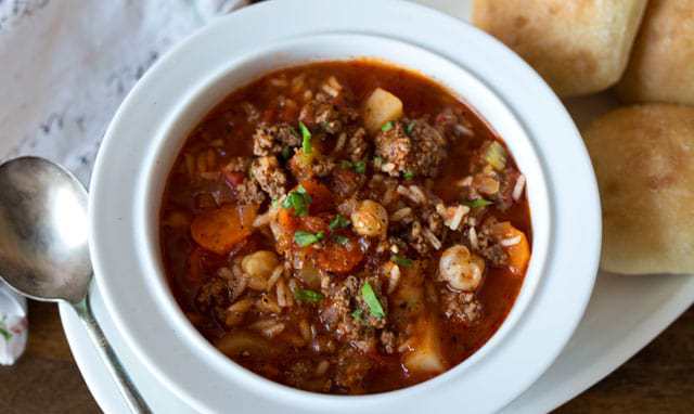 recette de soupe kharcho avec photo étape par étape