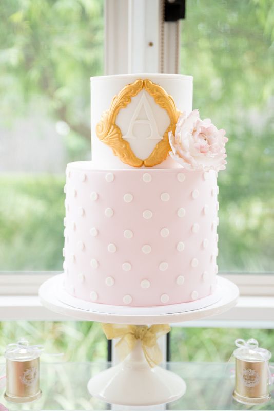 Dekoracja na tort na chrzciny