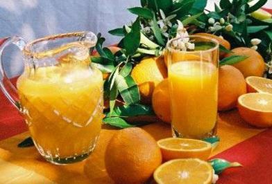 مشروبات من البرتقال