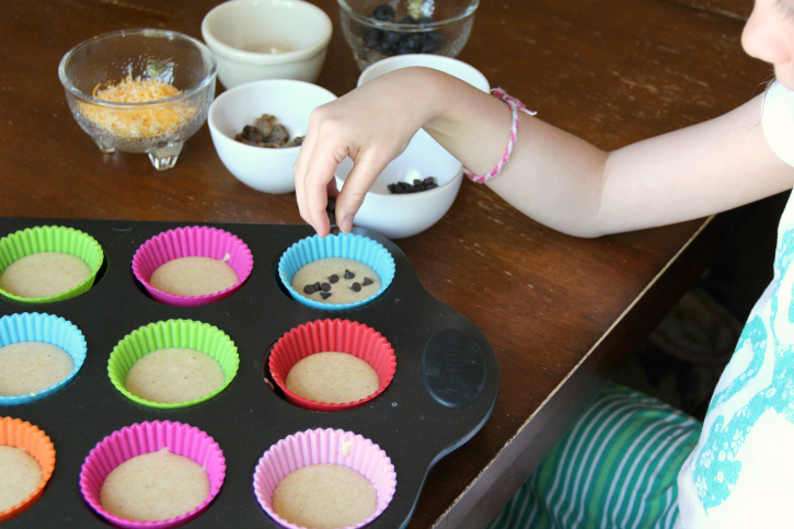 Cupcakes con crema agria