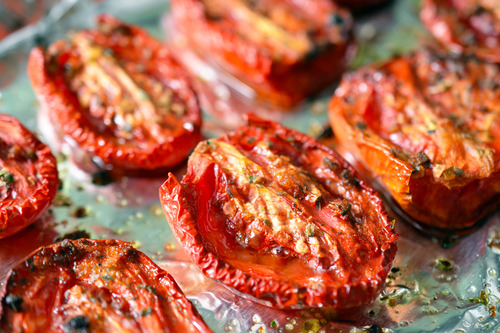 receita de tomates secos ao sol no forno