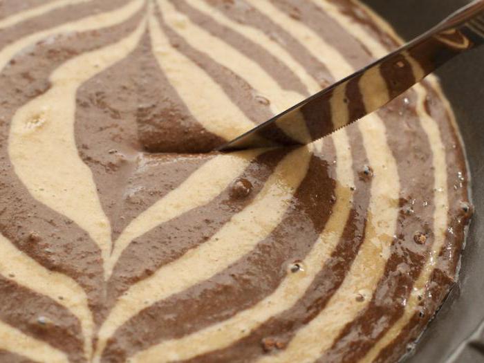 torta di zebra una ricetta semplice su kefir