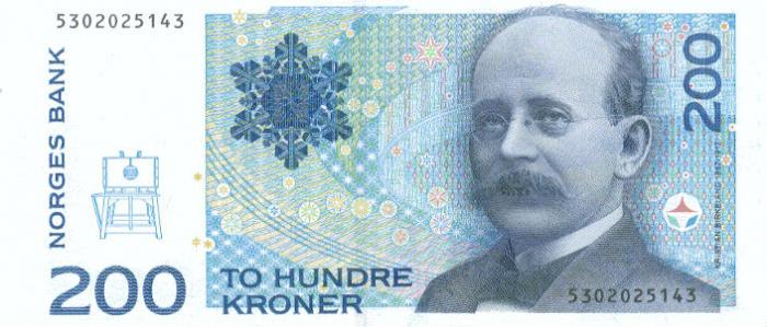 Norvég korona euró