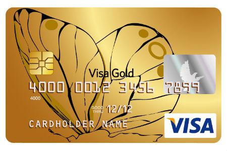 gold credit card of the Savings Bank 