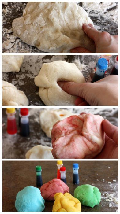 how to make plasticine from flour