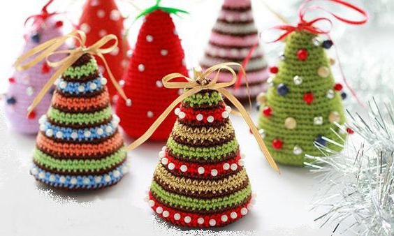 Christmas tree crocheted master class 