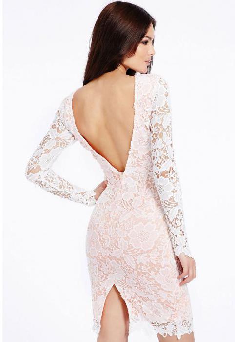 open back lace dress 