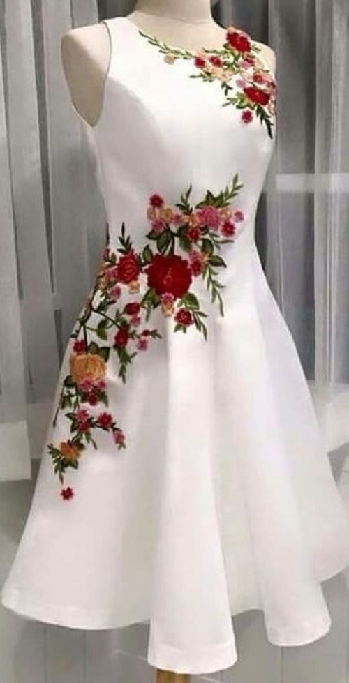 Vestido chique para o baile