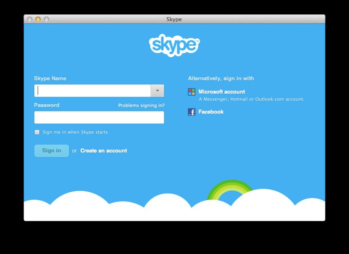 jak zalogować się do skype bez hasła