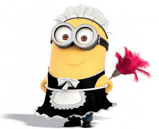 wat is de naam van de minions van de cartoon minions