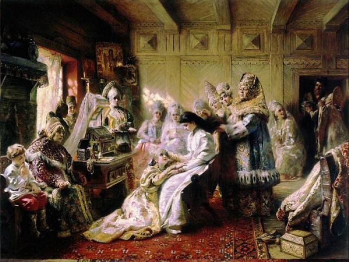 Konstantin Makovsky dipinge la biografia dell'artista 