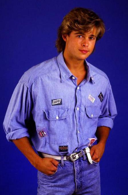 Brad Pitt u mladosti
