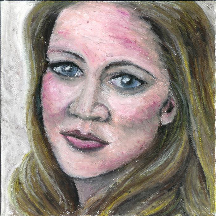 portret pastel