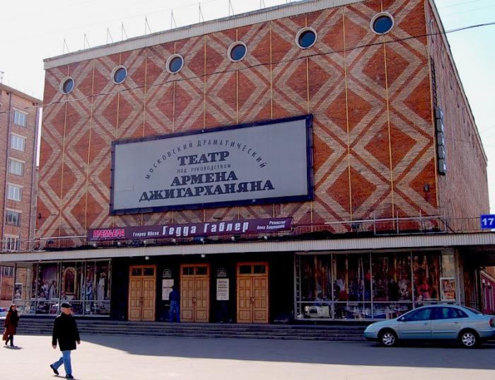 "Безіменная зірка" театр Джигарханяна відгуки 