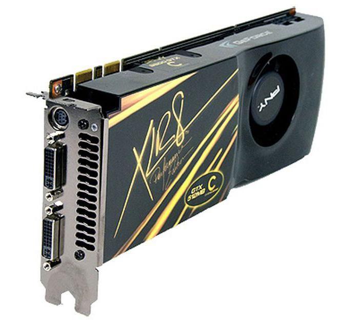 „NVIDIA GeForce 9800 GTX“ specifikacijos 