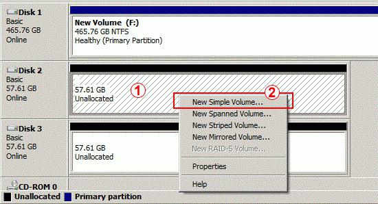 format disk with windows 7